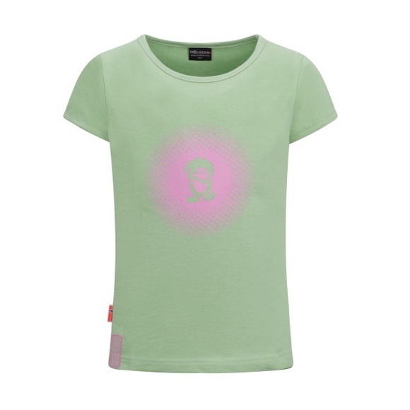 Trollkids - Girls Logo T - T-Shirt Gr 140 grün