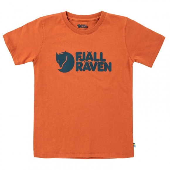 Fjällräven - Kid's Fjällräven Logo T-Shirt - T-Shirt Gr 110 orange