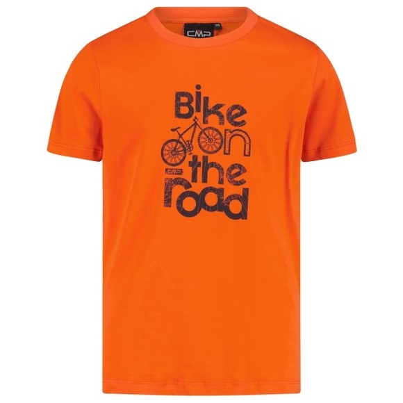 CMP - Kid's T-Shirt Print - T-Shirt Gr 98 orange