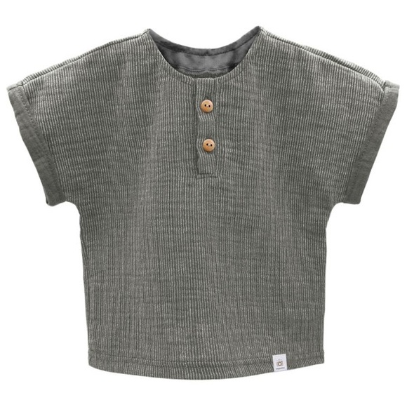 maximo - Baby Boy's Hemd - T-Shirt Gr 62;74;86 beige;blau;grün