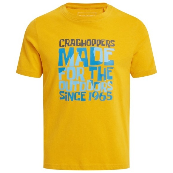 Craghoppers - Kid's Ellis T-Shirt - T-Shirt Gr 104 gelb