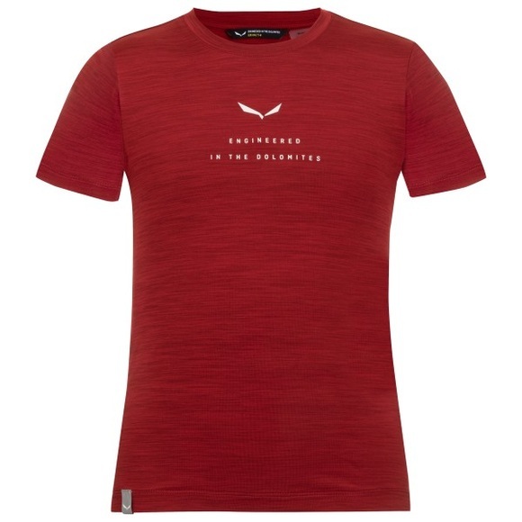 Salewa - Kid's Eagle Dry S/S Tee K - T-Shirt Gr 92 rot