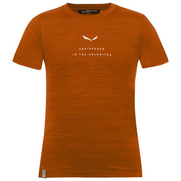 Salewa - Kid's Eagle Dry S/S Tee K - T-Shirt Gr 104;116;128;140;152;164;92 blau;rot