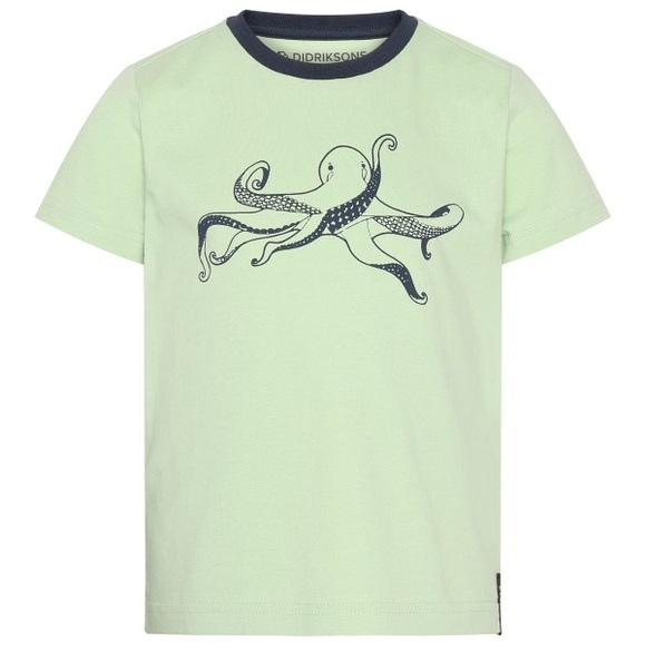 Didriksons - Kid's Mynta T-Shirt 3 - T-Shirt Gr 100 grün