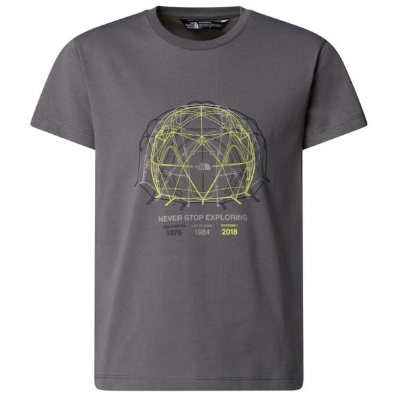 The North Face - Boy's Graphic Relaxed S/S Tee - T-Shirt Gr XS grau