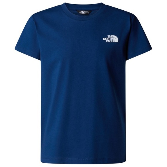 The North Face - Girl's Redbox Tek S/S Relaxed Tee - T-Shirt Gr S blau