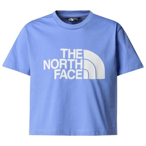 The North Face - Girl's S/S Crop Easy Tee - T-Shirt Gr XS blau