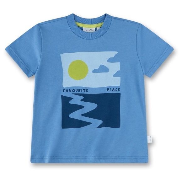 Sanetta - Kid's T-Shirt 11867 - T-Shirt Gr 98 blau