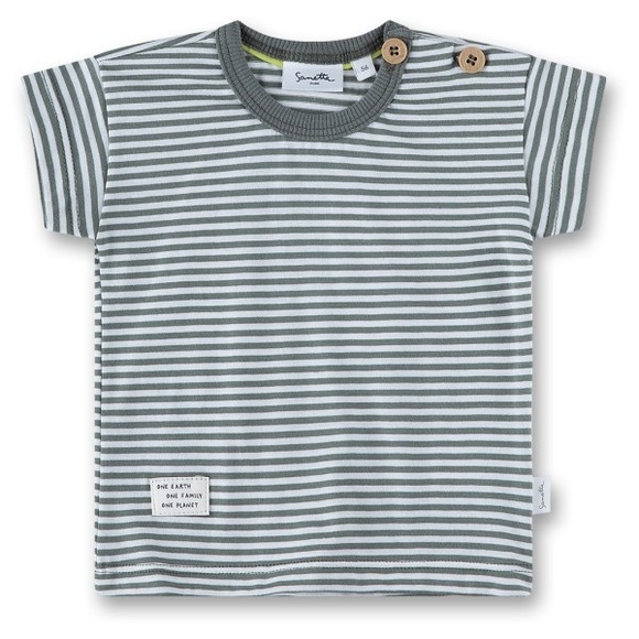 Sanetta - Kid's T-Shirt 11886 - T-Shirt Gr 104 grau