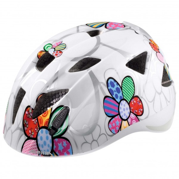 Alpina - Kid's Alpina Ximo Flash - Velohelm Gr 49-54 cm weiß