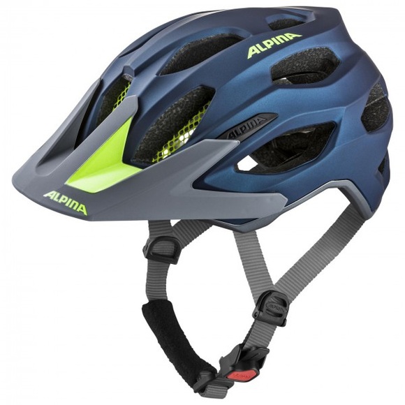 Alpina - Carapax 2.0 - Velohelm Gr 52-57 cm;57-62 cm grau;schwarz