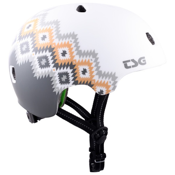 TSG - Kid's Meta Graphic Design - Velohelm Gr L/XL - 58-60cm weiß