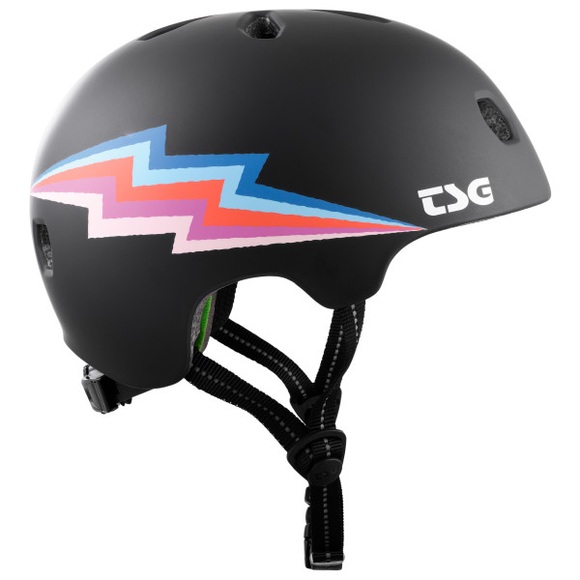 TSG - Kid's Meta Graphic Design - Velohelm Gr L/XL - 58-60cm schwarz