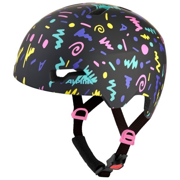 Alpina - Kid's Hackney - Velohelm Gr 47-51 cm grau