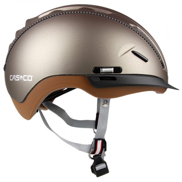 CASCO - Roadster - Velohelm Gr 50-54 cm - S grau/braun