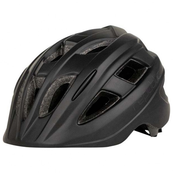 Republic - Kid's Bike Helmet R450 - Velohelm Gr 46-50 cm schwarz/grau