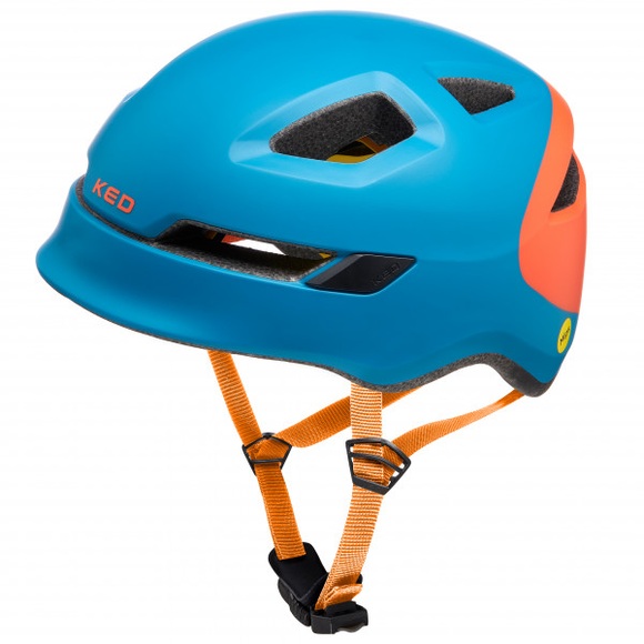 KED - Kid's Pop - Velohelm Gr M - 52-56 cm blau