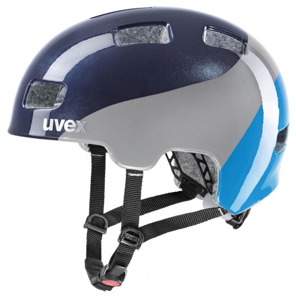 Uvex - Kid's Hlmt 4 - Velohelm Gr 51-55 cm;55-58 cm grau;grün