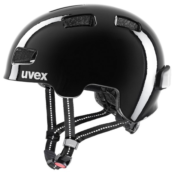 Uvex - Kid's Hlmt 4 Reflexx - Velohelm Gr 51-55 cm schwarz