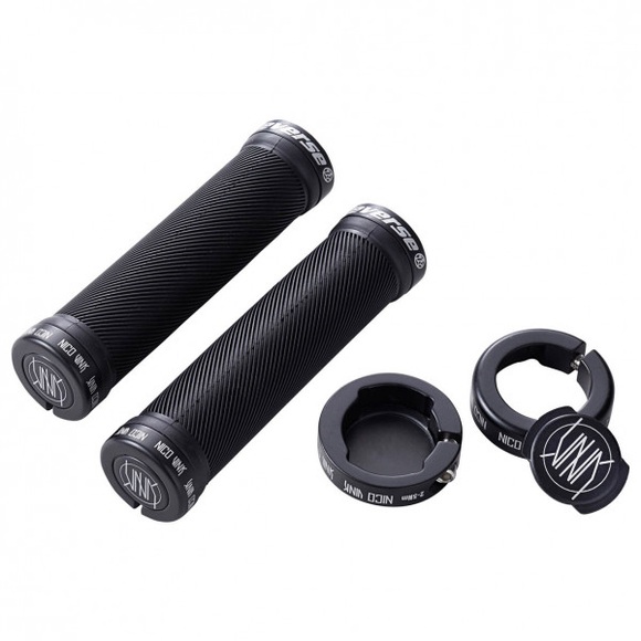 Reverse - Nico Vink Signature Griff - Velogriffe Gr Ø 30 mm - 130 mm schwarz/grau