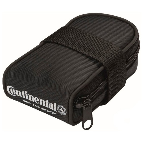 Continental - Tube Bag incl. MTB Tube and 2 Tyre Levers MTB - Veloschlauch Gr 26 Zoll schwarz