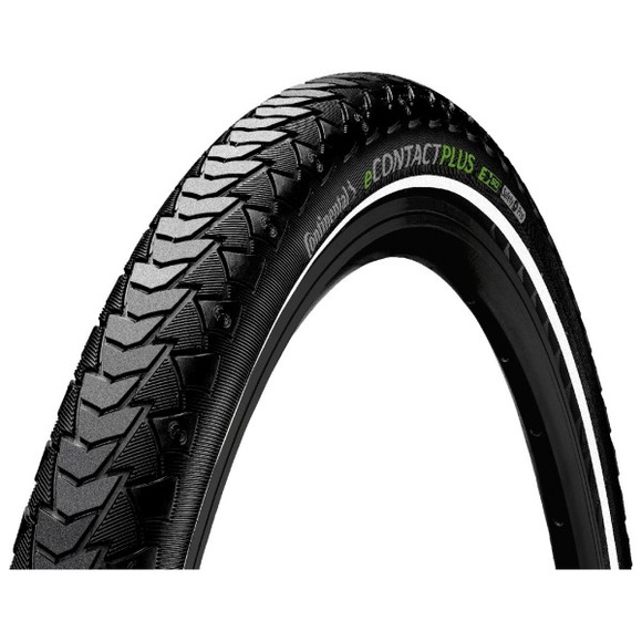 Continental - eContact Plus 28'' (55-622) Reflex Wire - Pneus Gr 28'' x 2,20'' schwarz