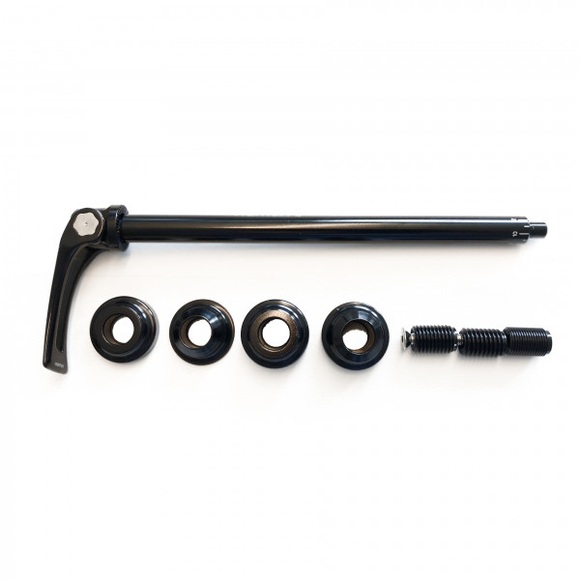 Hamax - 12 mm Axle, Universal, Token - Kinderanhänger-Zubehör schwarz