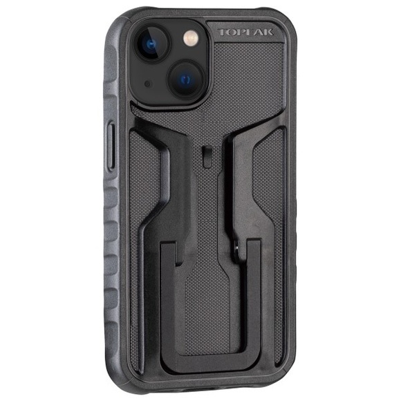 Topeak - RideCase für iPhone 13 Mini - Schutzhülle Gr mit Halter;ohne Halter schwarz/ gray