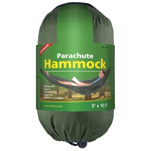 Coghlans - Hängematte Parachute - Hängematte Gr Single oliv/grün