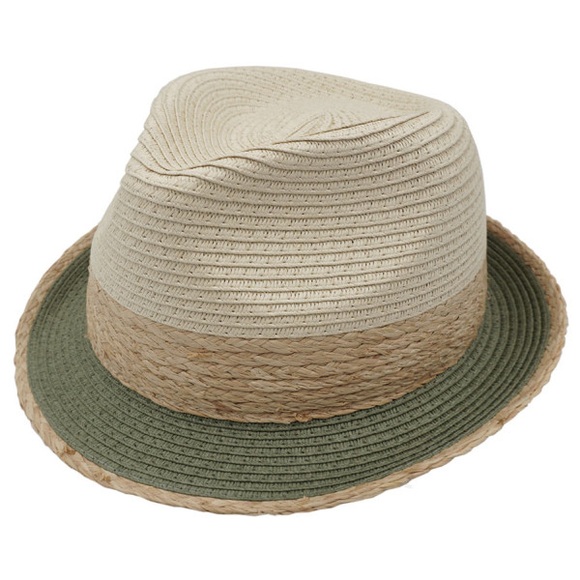 CAPO - Strohhut Trilby - Hut Gr 56 cm;58 cm beige