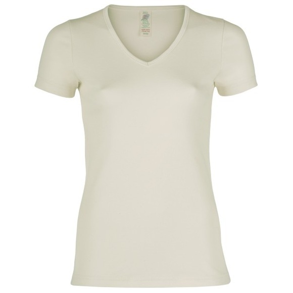Engel - Damen-Shirt Kurzarm - T-Shirt Gr 46/48 beige