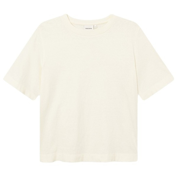 DEDICATED - Women's T-Shirt Vadstena Hemp - T-Shirt Gr M weiß