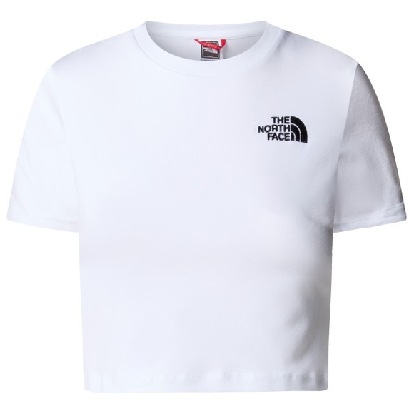 The North Face - Women's Crop S/S Tee - T-Shirt Gr L;M;S;XL;XS;XXL;XXS schwarz;weiß