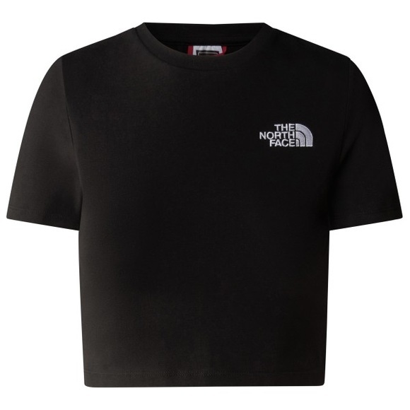 The North Face - Women's Crop S/S Tee - T-Shirt Gr XS schwarz