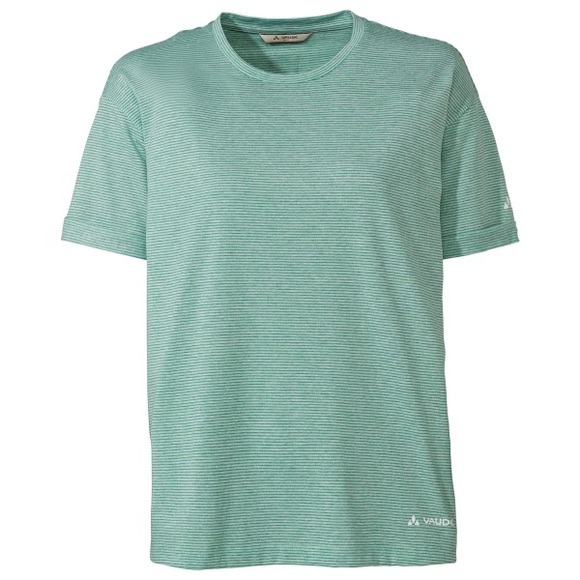 Vaude - Women's Mineo Striped T-Shirt - T-Shirt Gr 44 türkis