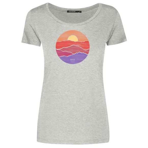 GreenBomb - Women's Nature Levels Loves - T-Shirts - T-Shirt Gr M;S;XL;XS grau