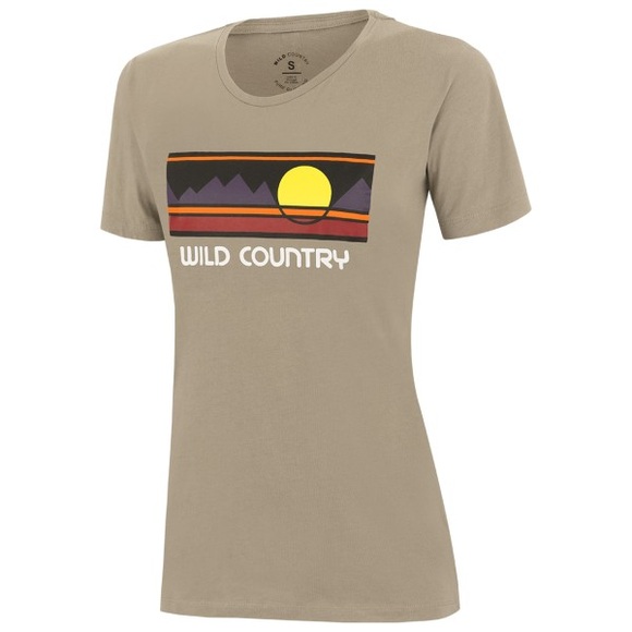 Wild Country - Women's Stamina - T-Shirt Gr L;M;S;XL;XS beige;beige/weiß