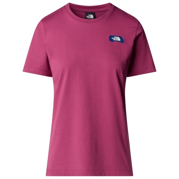 The North Face - Women's S/S Outdoor Graphic Tee - T-Shirt Gr XS rosa/lila