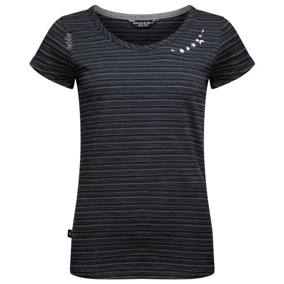 Chillaz - Women's Fancy Flower T-Shirt - T-Shirt Gr 34 schwarz