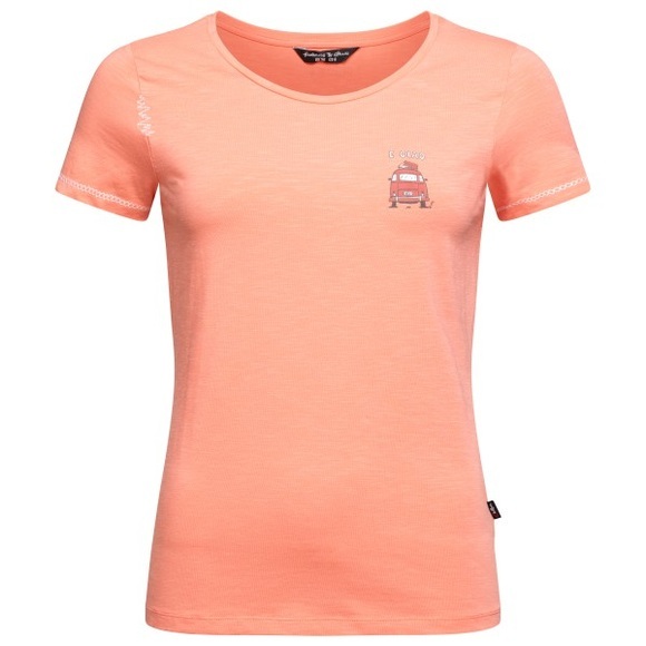 Chillaz - Women's Gandia E Ciao T-Shirt - T-Shirt Gr 34;36;38;40;42;44 lila/rosa;rot;rot/rosa