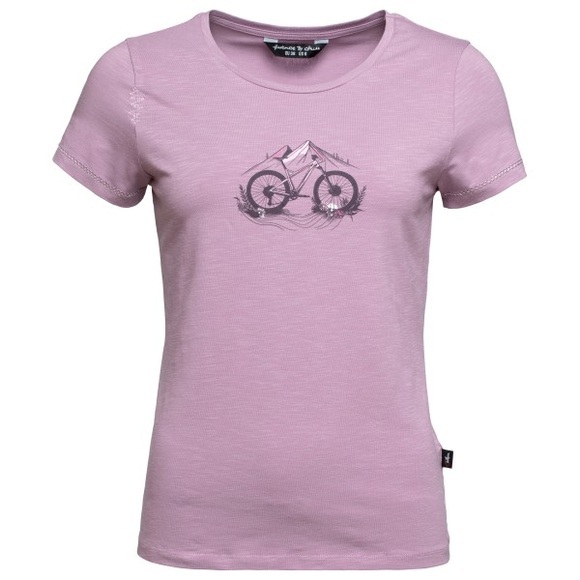 Chillaz - Women's Gandia Mountainbike Flowers T-Shirt - T-Shirt Gr 36 lila/rosa