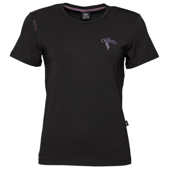 Chillaz - Women's Iseo Mountain Logo T-Shirt - T-Shirt Gr 34 schwarz