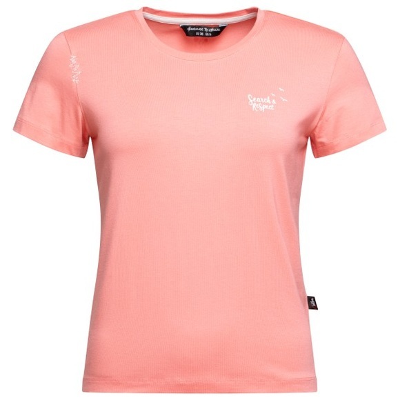 Chillaz - Women's Iseo Search & Respect T-Shirt - T-Shirt Gr 34 rot/rosa