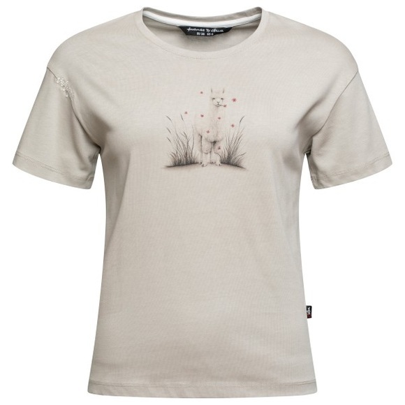 Chillaz - Women's Leoben Alpaca Meadow T-Shirt - T-Shirt Gr 36 grau