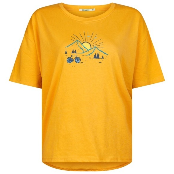 GreenBomb - Women's Nature Sunset Ride Feel T-Shirt - T-Shirt Gr L;M;S;XS orange