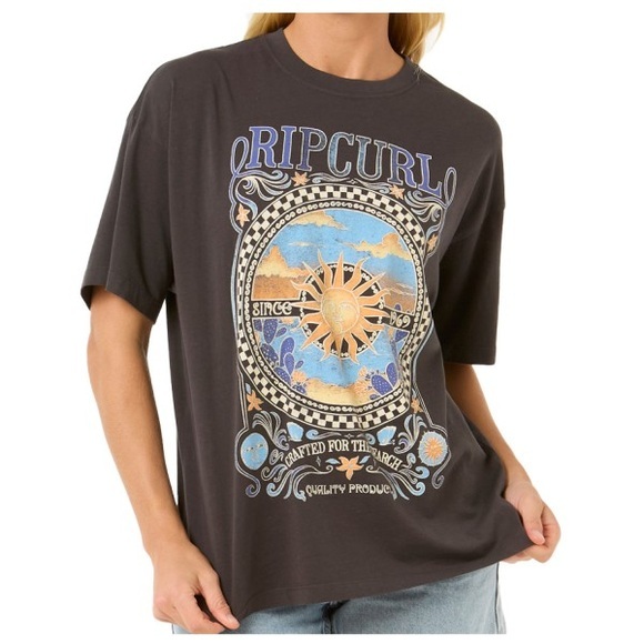 Rip Curl - Women's Luna Heritage Tee - T-Shirt Gr XS grau