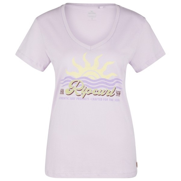 Rip Curl - Women's Cala V-Neck Tee - T-Shirt Gr S weiß