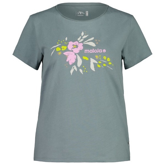 Maloja - Women's OssiM. - T-Shirt Gr XS grau/türkis