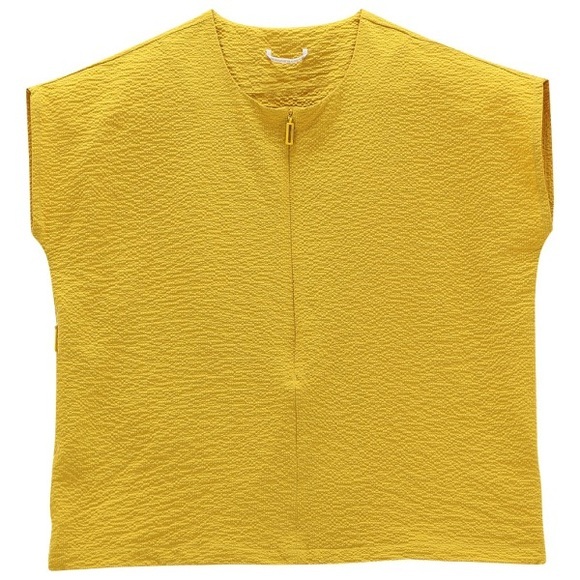 Jeanne Baret - Women's Sunflower Short-Sleeved Blouse - T-Shirt Gr 34 gelb