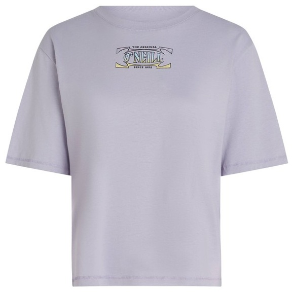 O'Neill - Women's Summer Musthaves Back Print T-Shirt - T-Shirt Gr L;M;S;XL;XS beige/gelb;lila;rosa;weiß